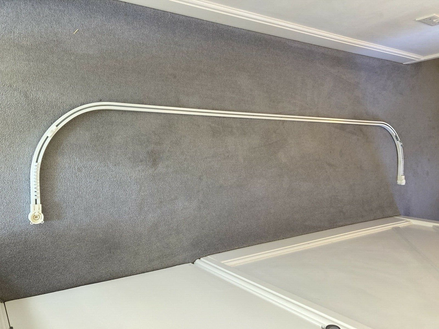 5-Metre Hand-bendable Smart Curtain Tracks for Curved and Bay Windows