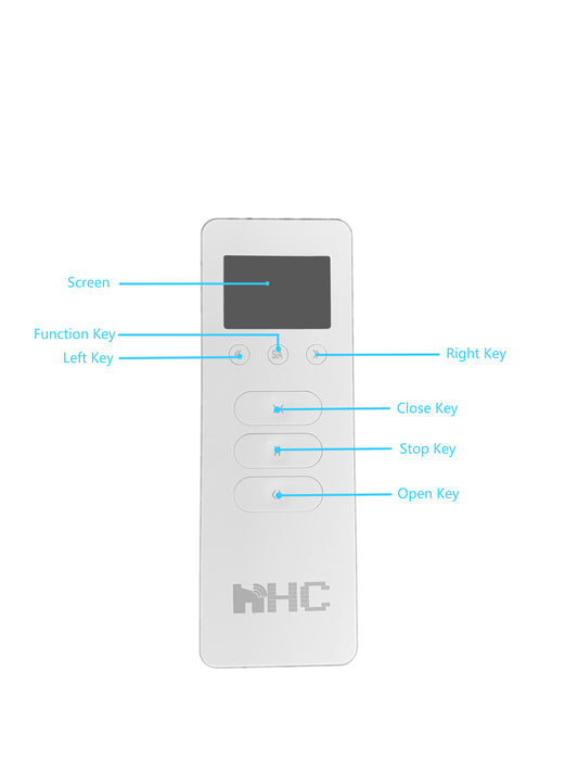 16 Channels RF Remote for DIY Smart Curtain Tracks