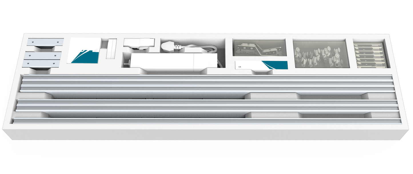 Wirefree 6-Meter Battery-Powered Electric Curtain Tracks