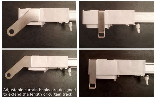 Electric Curtain Track Drive Unit for Hand bendable Tracks