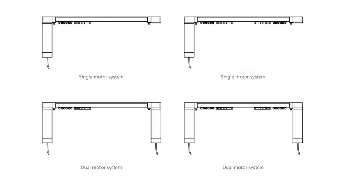 6-Meter DIY Smart Electric Curtain Tracks