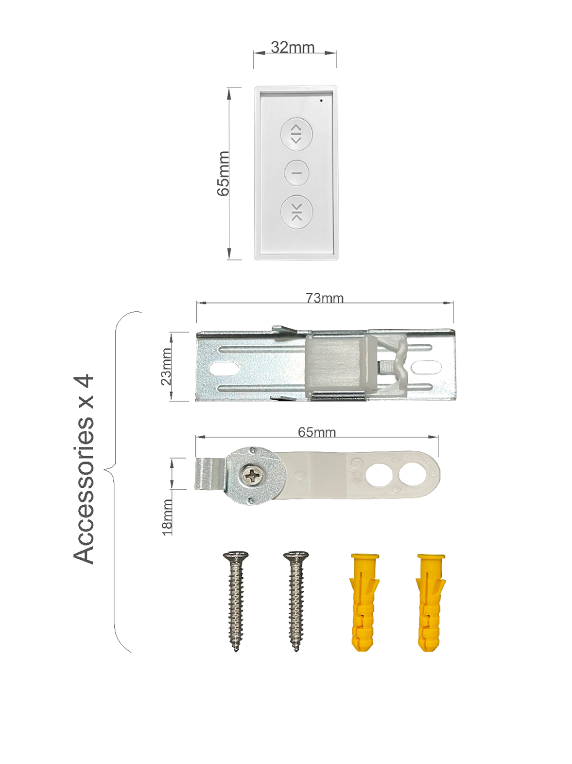 3-Meter Extendable Smart Electric Curtain Tracks