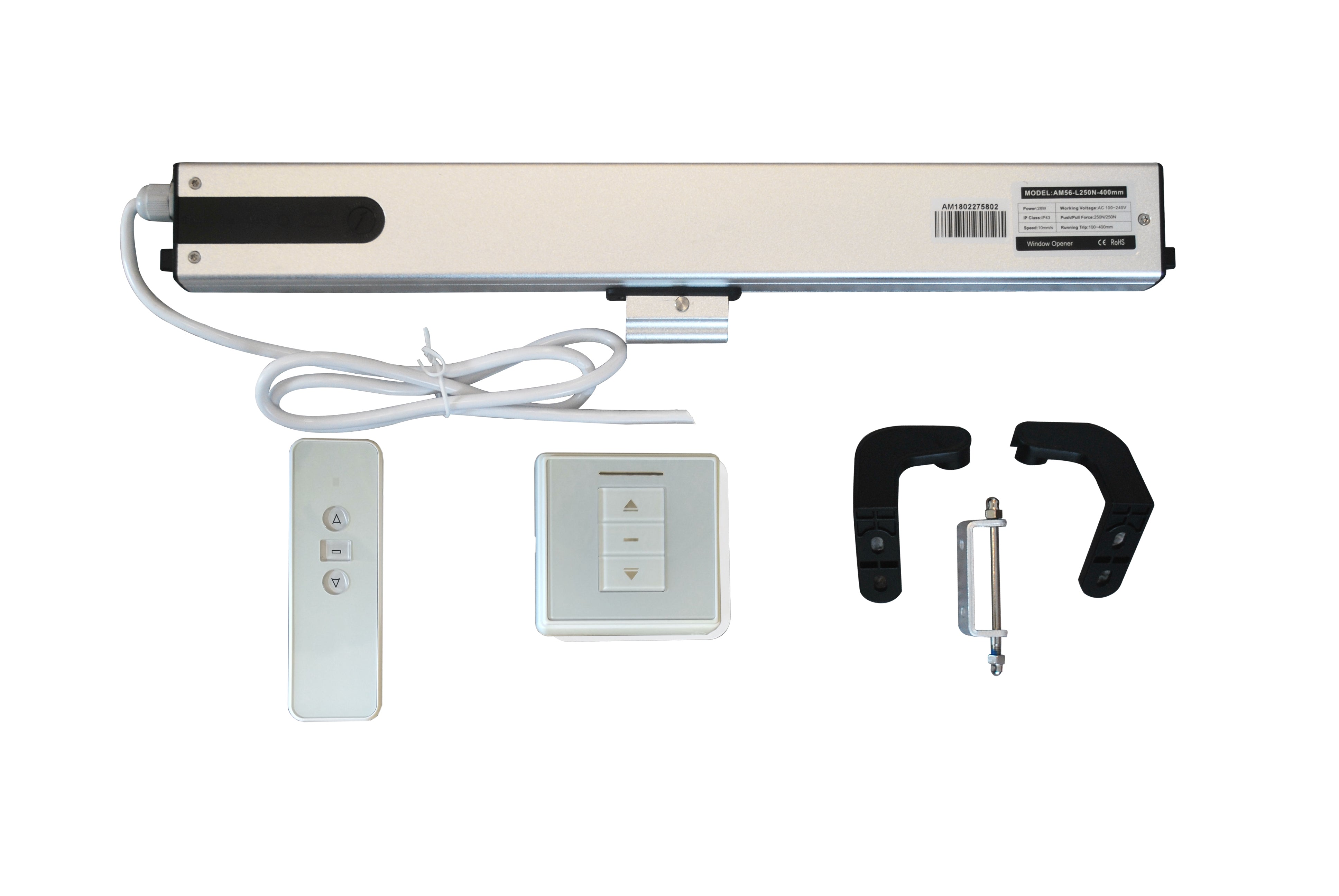 Electric Window Opener with Remote Control & wired Wall Switch – Smart ...